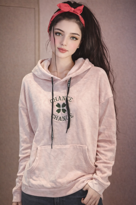 هودي بناتي شتوي خفيف